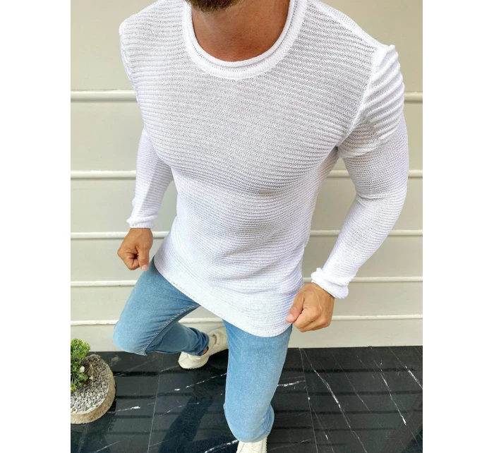 Pánský svetr v barvě ecru WX1603