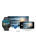 Černý silikonový řemínek model 21805561 - VELTORI