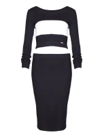 Souprava  černá +  model 18488122 - Figl