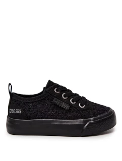 Openwork Sneakers Big Star JJ374133 Black