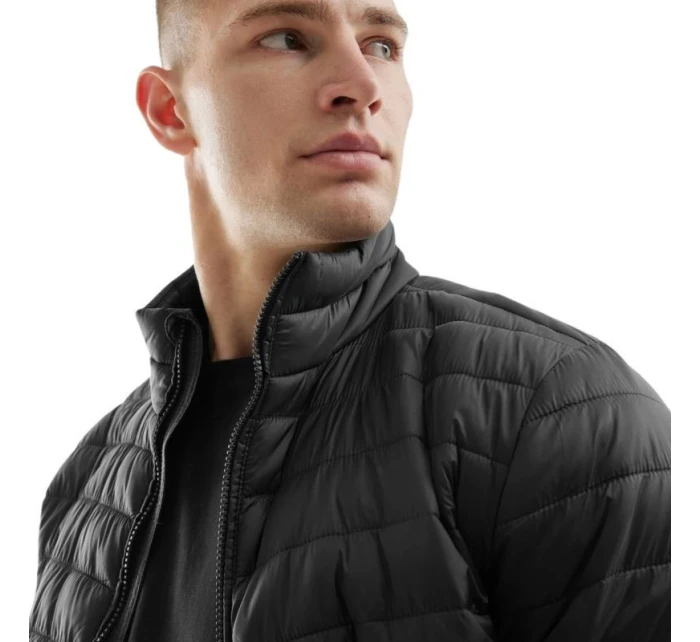 Pánská péřová bunda 4FAW23TDJAM239 20S Černá - 4F