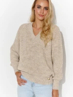 Svetr model 184786 Makadamia