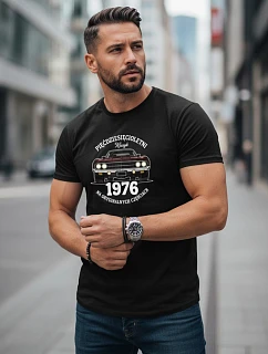 Pánské tričko Fifty-Fifty Classic černé FashionStreet NX0100