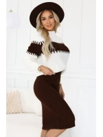 Dvoudílný svetr s sukní model 21402430 - numoco basic