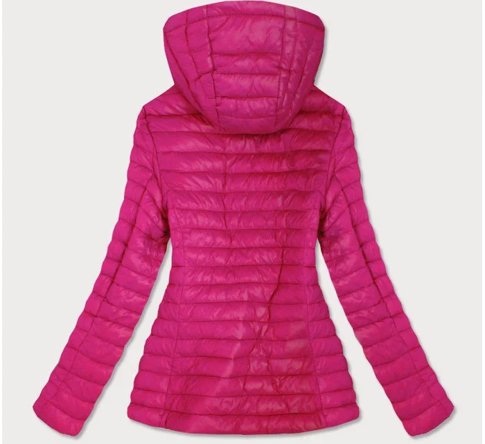 Růžová oboustranná dámská bunda model 9088271 - Libland Růžová oboustranná dámská bunda model 9088271 - Libland