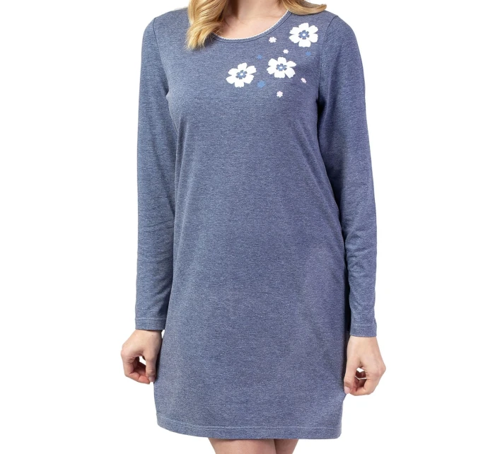 Dámská noční košilka 141 blue - REGINA Dámská noční košilka 141 blue - REGINA