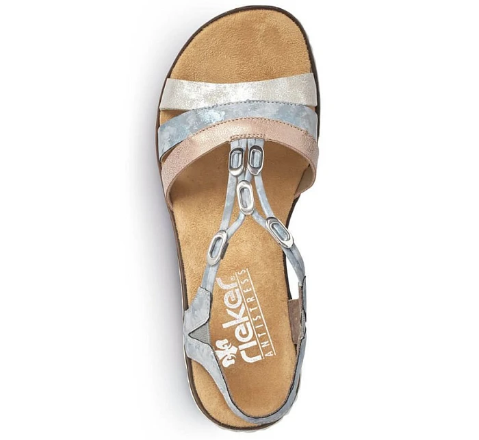 Pohodlné sandály W model 22050656 - Rieker Pohodlné sandály W model 22050656 - Rieker