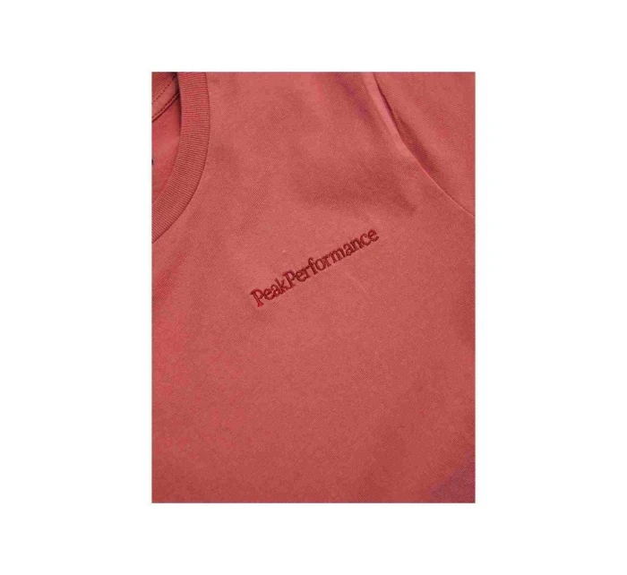 Tričko Peak Performance W Original Small Logo Tee růžové