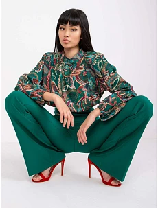 Kalhoty LC SP 22K 5019.13P tmavě zelená