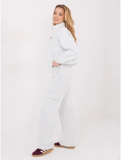 Kalhoty WT SP A1275.02P světle šedé