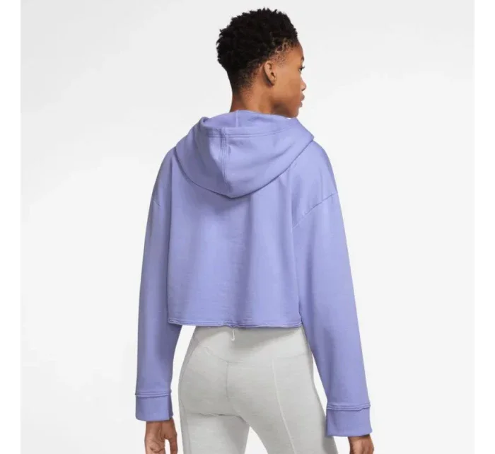 Dámská mikina Yoga Luxe model 18837920 Fialová lila - NIKE