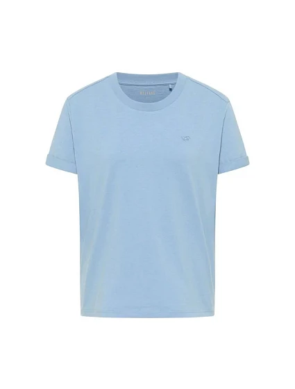 Dámské tričko C Tee Jeans modrá model 21049879 - Mustang Dámské tričko C Tee Jeans modrá model 21049879 - Mustang