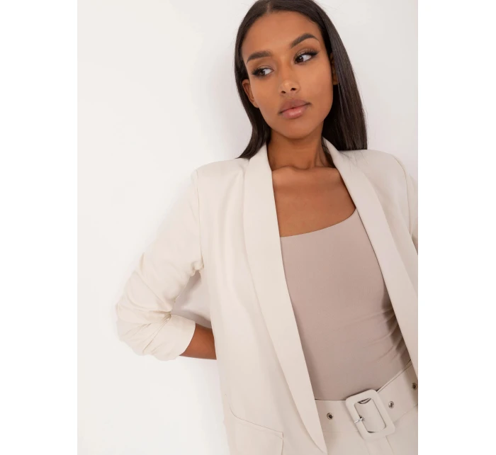 Dámské sako TW ZT BI 24155a.01X Světle béžová - FPrice