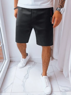 Pánské černé teplákové šortky Dstreet model 21968838 - FashionStreet