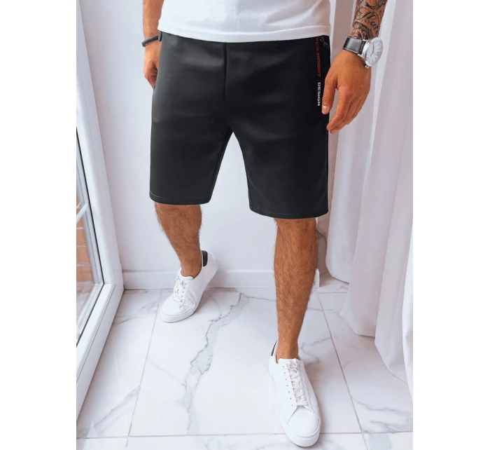 Pánské černé teplákové šortky Dstreet model 21968838 - FashionStreet