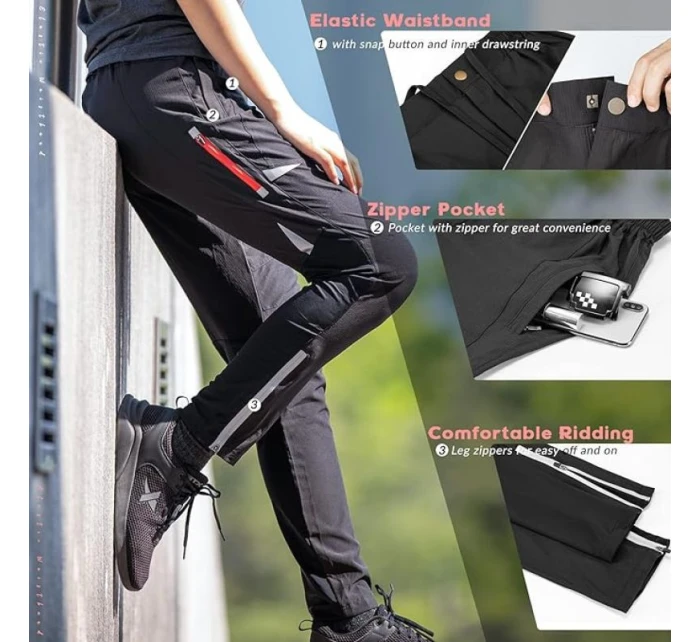 Rockbros pánské cyklistické kalhoty černé 2XL