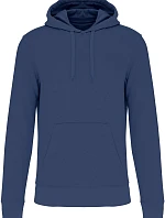 Kariban K 4027 Pánská eco-friendly mikina s kapucí 20.4027 deep blue