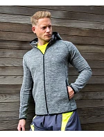 S Pánská mikrofleecová mikina s kapucí 29. grey/black model 22426489 - Spiro S Pánská mikrofleecová mikina s kapucí 29. grey/black model 22426489 - Spiro