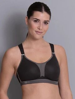 dynamiX star sportovní podprsenka X-Back 5537 black/anthracite - Active