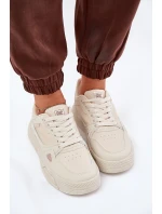 Dámské sneakersy Big Star NN274668 Béžové Dámské sneakersy Big Star NN274668 Béžové