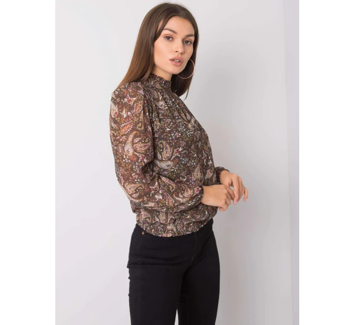 Halenka D50039F11031A tmavě zelená