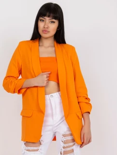 Dámské sako DHJ MA 7684 jasně oranžové