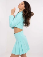 Spódnica DHJ SD model 20831830 mietowy - FPrice Spódnica DHJ SD model 20831830 mietowy - FPrice