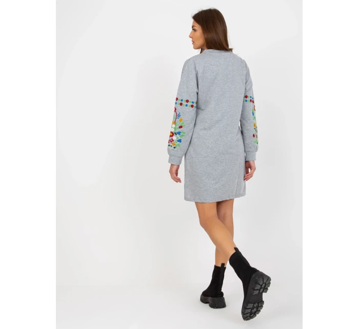 Šaty MB SK 8023.26 šedé
