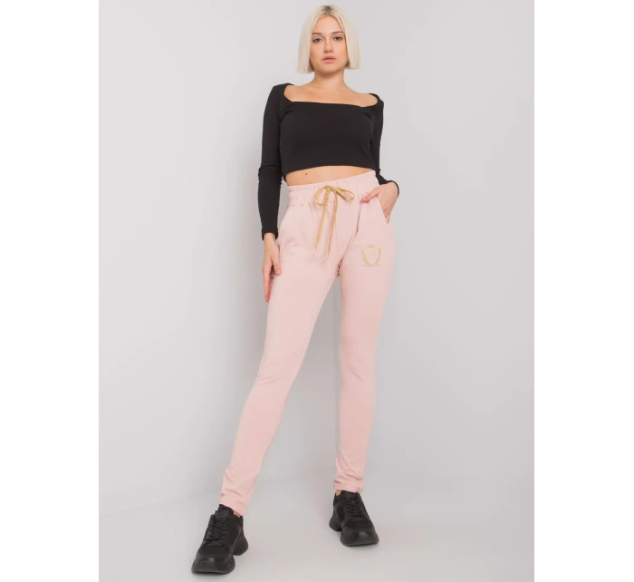 Tepláky RV DR 6685.70P světle růžová