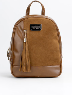 Bags Dámský textilní batoh se model 19706173 hnědý - Monnari