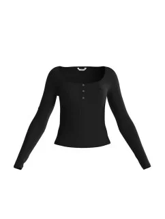 Dámské tričko O3BP01KBXB - JBLK černé - Guess