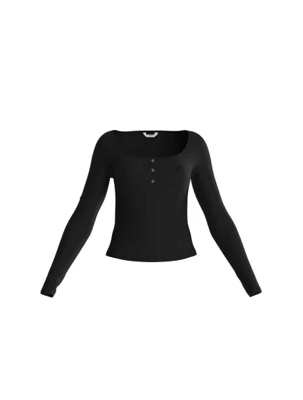 Dámské tričko O3BP01KBXB - JBLK černé - Guess