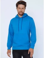 Pánská mikina s kapucí modrá FashionStreet BX5024