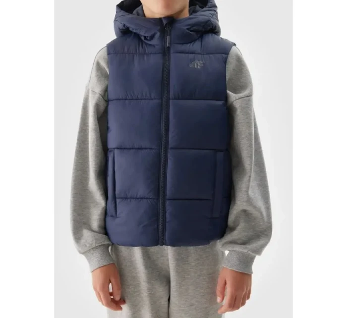 Bunda bez rukávů Jr model 21771251 dětské - 4F Bunda bez rukávů Jr model 21771251 dětské - 4F