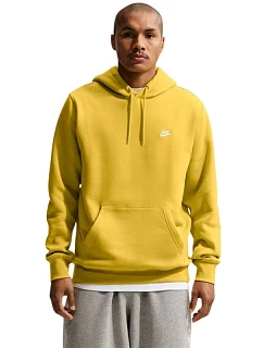 Pánská mikina Nike Club BB žlutá FN3859 389 pánské