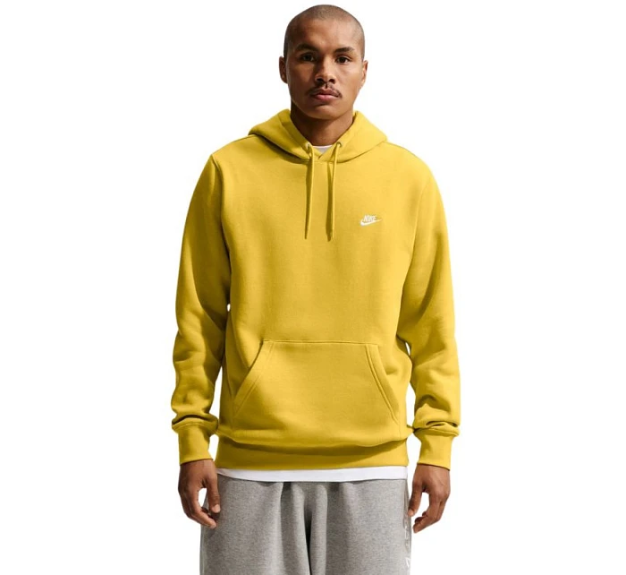 Pánská mikina Nike Club BB žlutá FN3859 389 pánské