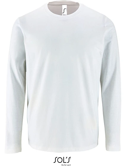 SOL'S Imperial LSL Men Pánské tričko s dlouhým rukávem 25.2074 white SOL'S Imperial LSL Men Pánské tričko s dlouhým rukávem 25.2074 white
