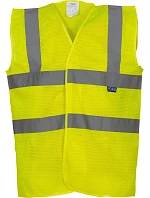 Yoko HVW 120 Hi-Vis síťovaná bezpečnostní vesta 79.W120 hi vis yellow Yoko HVW 120 Hi-Vis síťovaná bezpečnostní vesta 79.W120 hi vis yellow