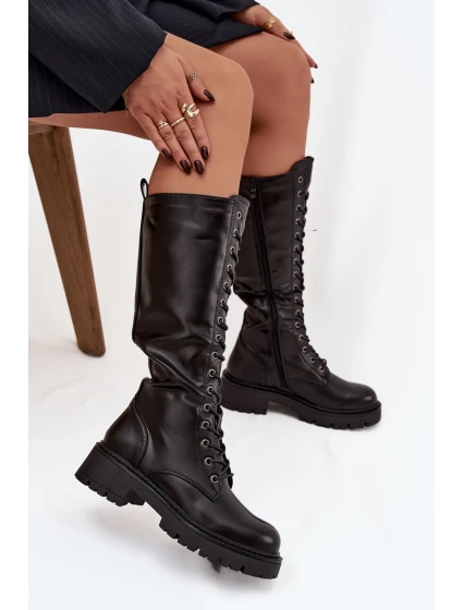 Zateplené Kozačky na Dámské Čokoládové model 21744597 - Boto