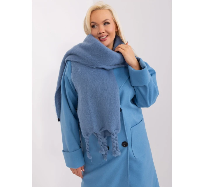 Szalik AT SZ model 19349218 ciemny niebieski - FPrice