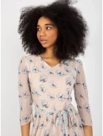 Šaty LK SK model 18453838 béžová - FPrice Šaty LK SK model 18453838 béžová - FPrice