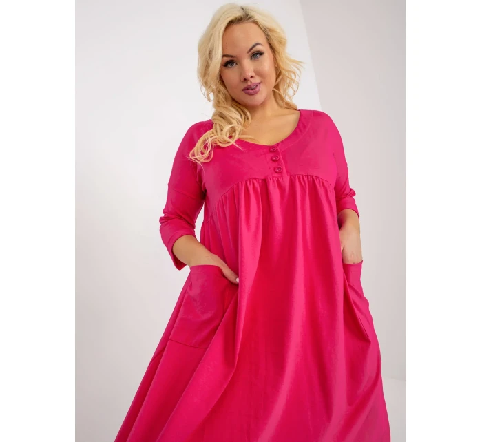 RV šaty SK 8529.37P fuchsiová