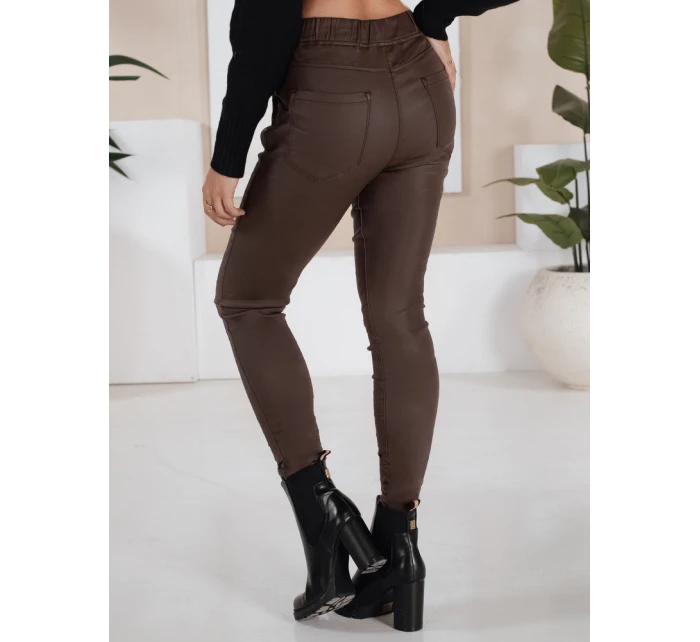 Dámské kalhoty LIZZY brown FashionStreet UY1782