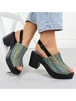 Dámské sandály na pletené tyči M.Daszynski MR23126-7