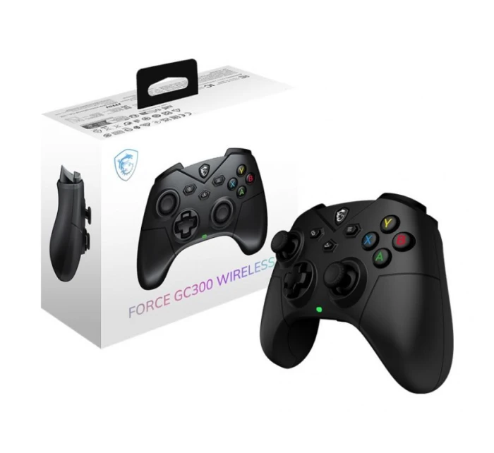 Herní ovladač MSI | FORCE GC300 WIRELESS | Black | Wireless Herní ovladač MSI | FORCE GC300 WIRELESS | Black | Wireless