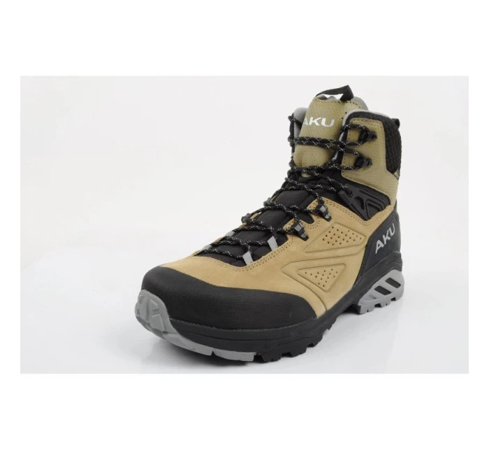 Aku pánská turistická kotníková obuv Reactive Gore-tex béžová