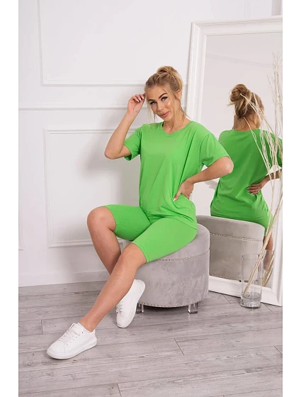 Komplet model 18748852 jasny zielony - K-Fashion Komplet model 18748852 jasny zielony - K-Fashion