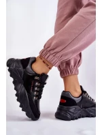 Dámské Tenisky na platformě Cross Jeans KK2R4073C černe Dámské Tenisky na platformě Cross Jeans KK2R4073C černe