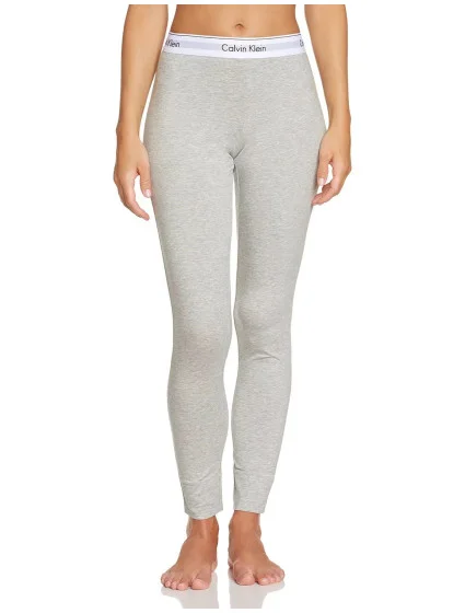 Dámské legíny D1632E-020 šedá - Calvin Klein