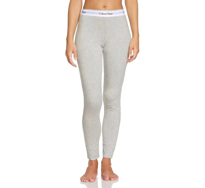 Dámské legíny D1632E-020 šedá - Calvin Klein